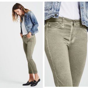 AG The Prima Crop in Sea-Soaked Silver Sage